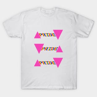 Pink Triangle Pride Multi T-Shirt
